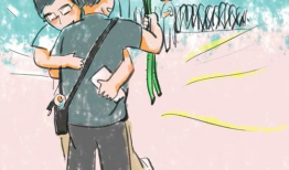 父爱的漫画,漫画中的温馨瞬间